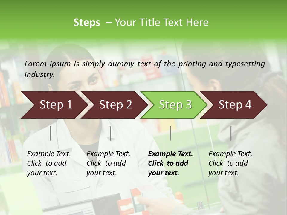 Doctor Medication Seller PowerPoint Template