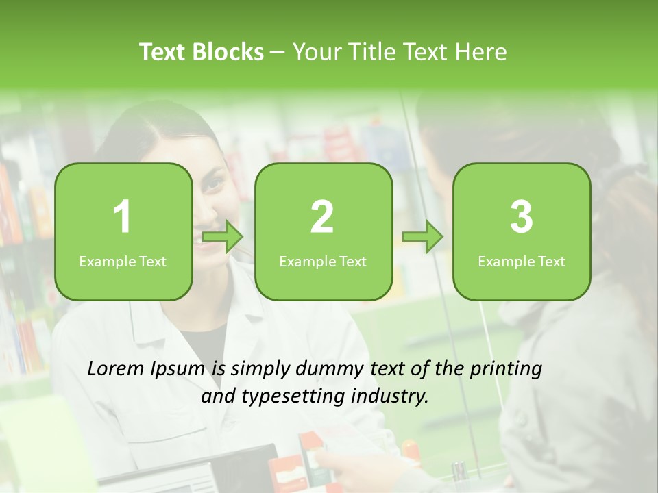 Doctor Medication Seller PowerPoint Template