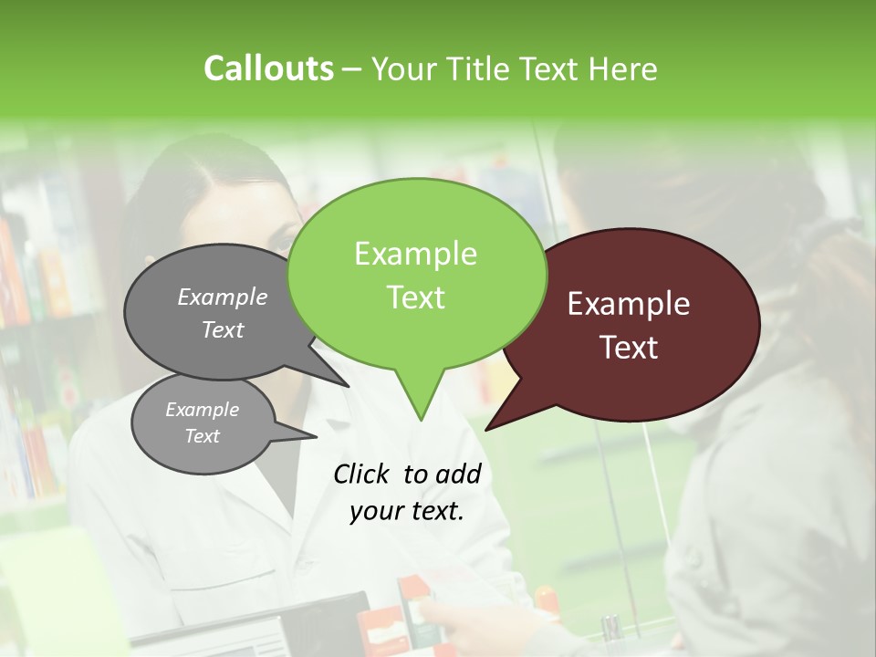 Doctor Medication Seller PowerPoint Template