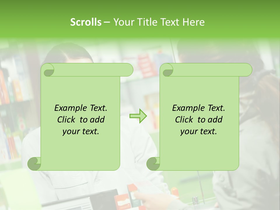Doctor Medication Seller PowerPoint Template