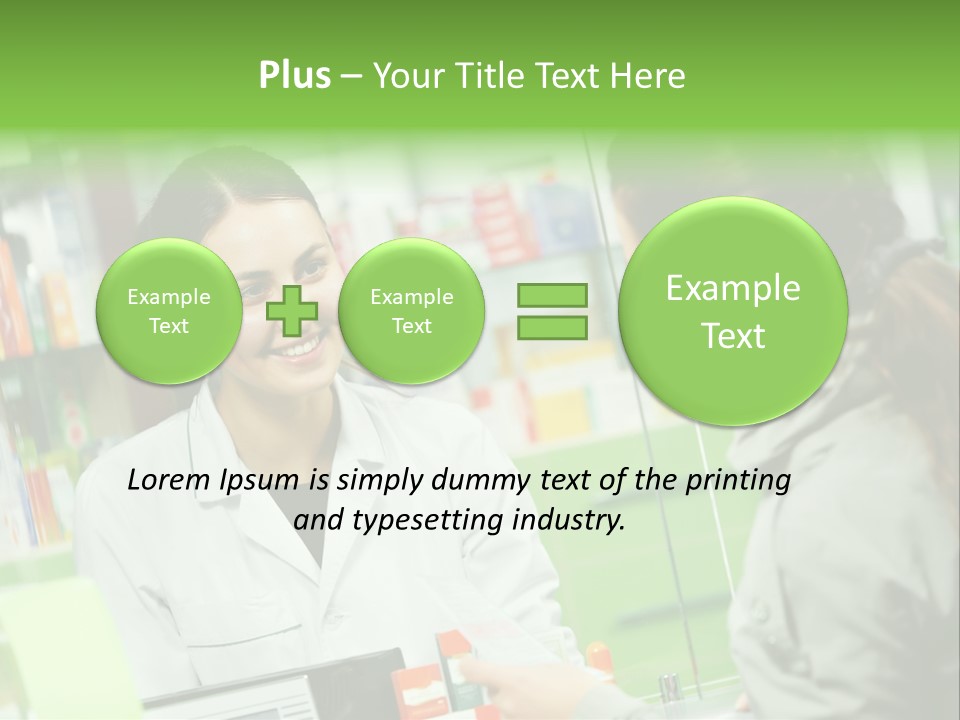 Doctor Medication Seller PowerPoint Template