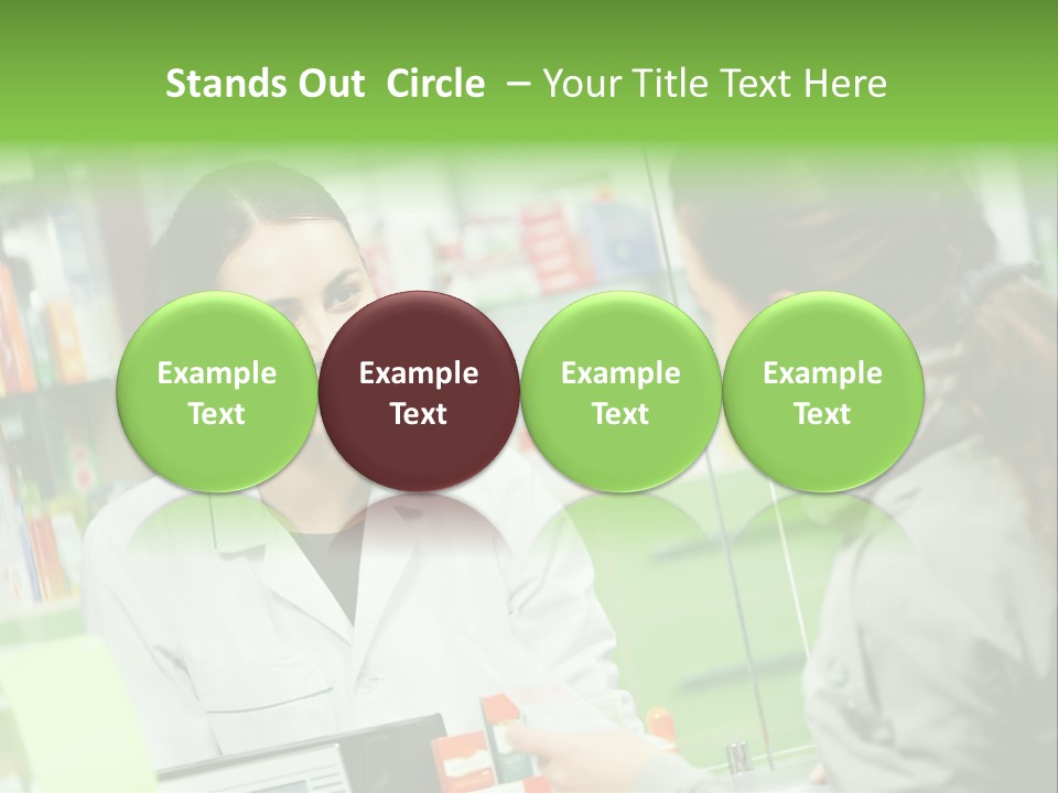 Doctor Medication Seller PowerPoint Template