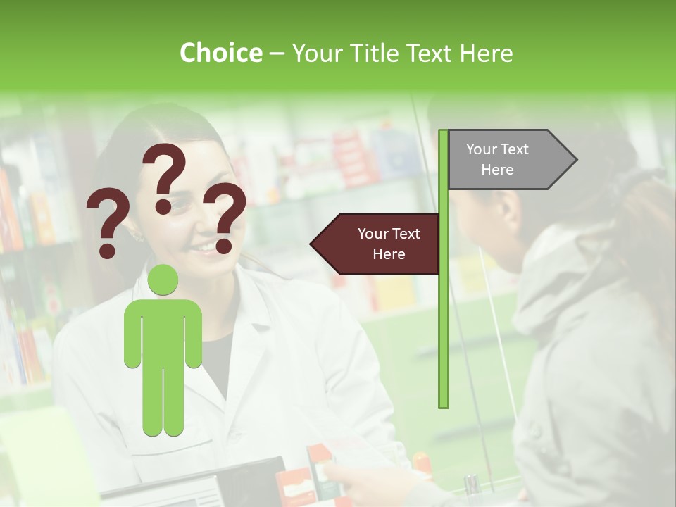 Doctor Medication Seller PowerPoint Template