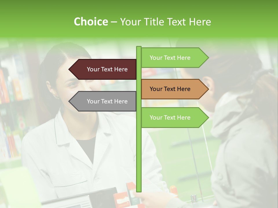 Doctor Medication Seller PowerPoint Template