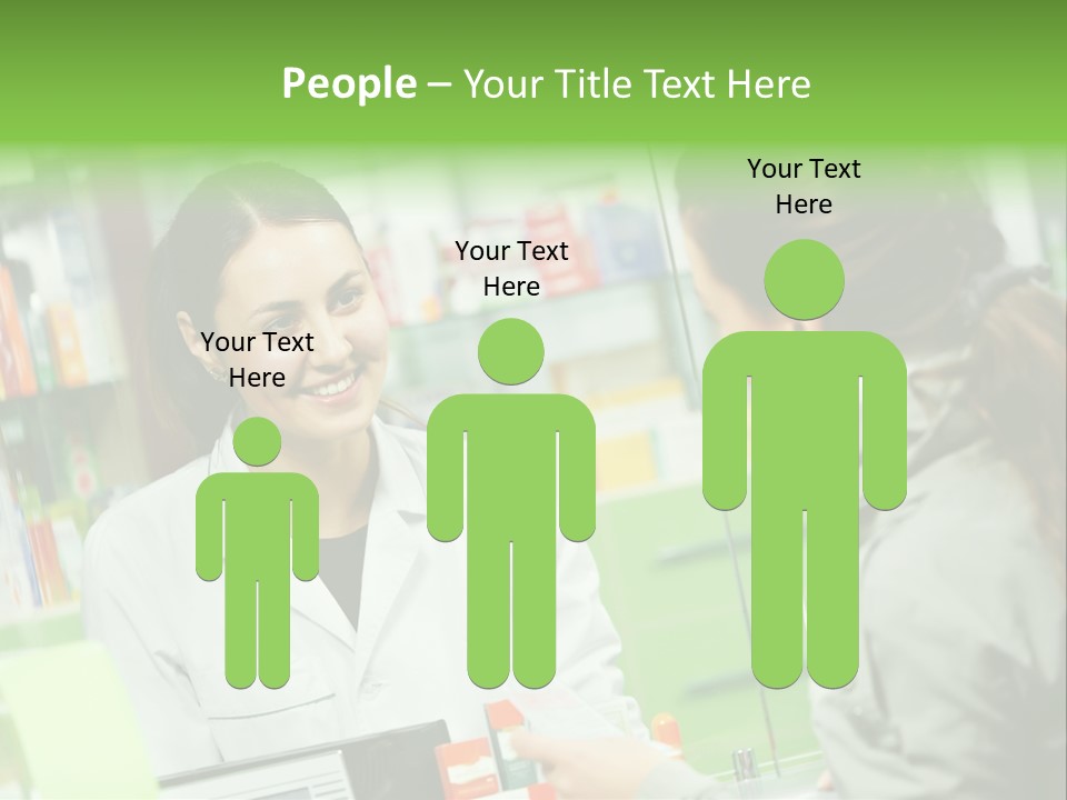 Doctor Medication Seller PowerPoint Template