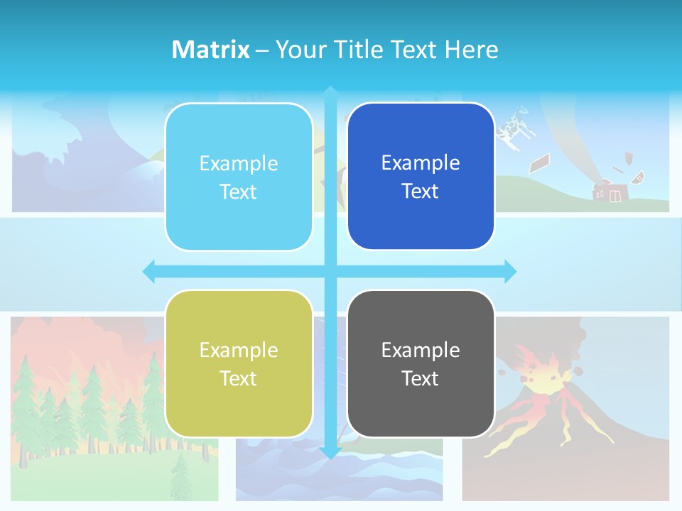 Force Tornado Natural PowerPoint Template