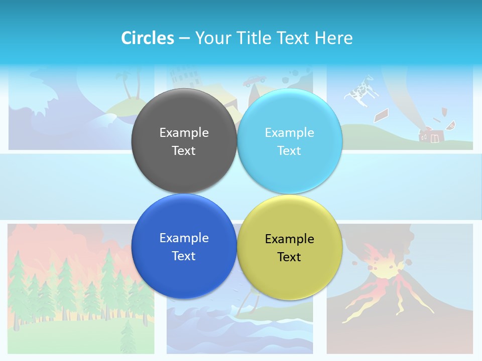 Force Tornado Natural PowerPoint Template