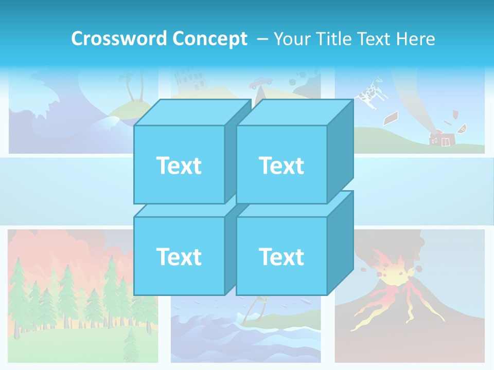 Force Tornado Natural PowerPoint Template