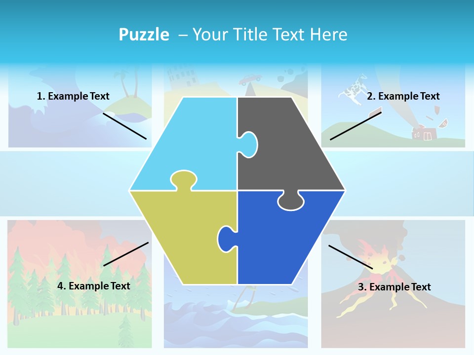 Force Tornado Natural PowerPoint Template
