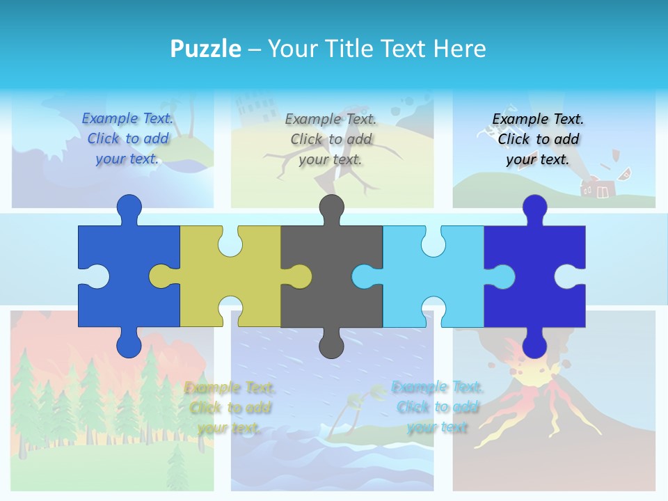 Force Tornado Natural PowerPoint Template