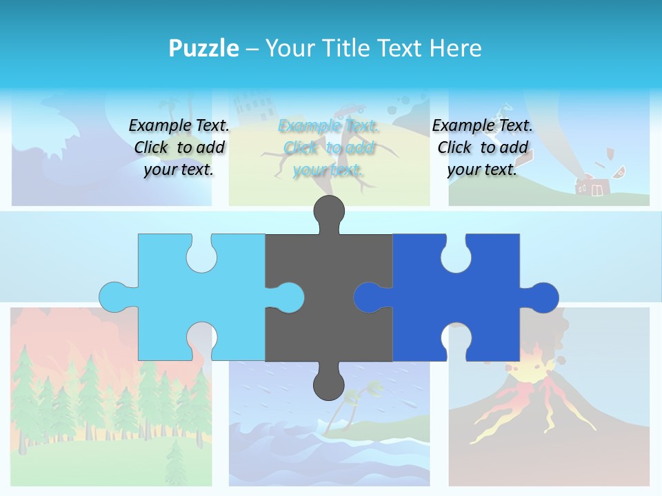 Force Tornado Natural PowerPoint Template