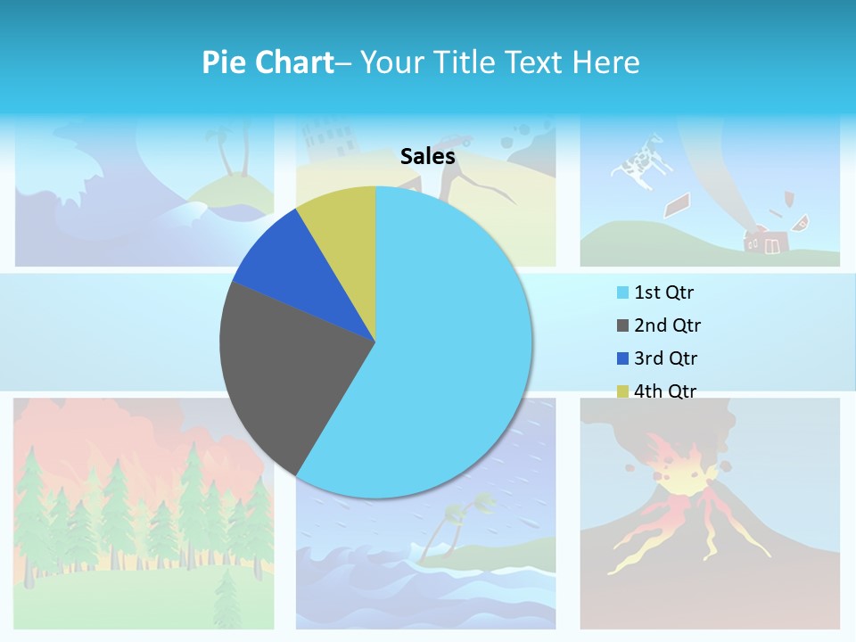 Force Tornado Natural PowerPoint Template