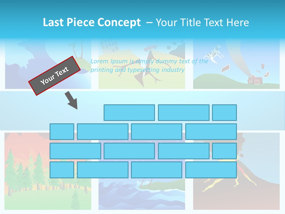 Force Tornado Natural PowerPoint Template