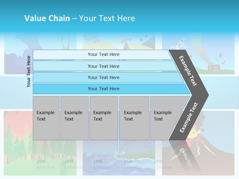 Force Tornado Natural PowerPoint Template