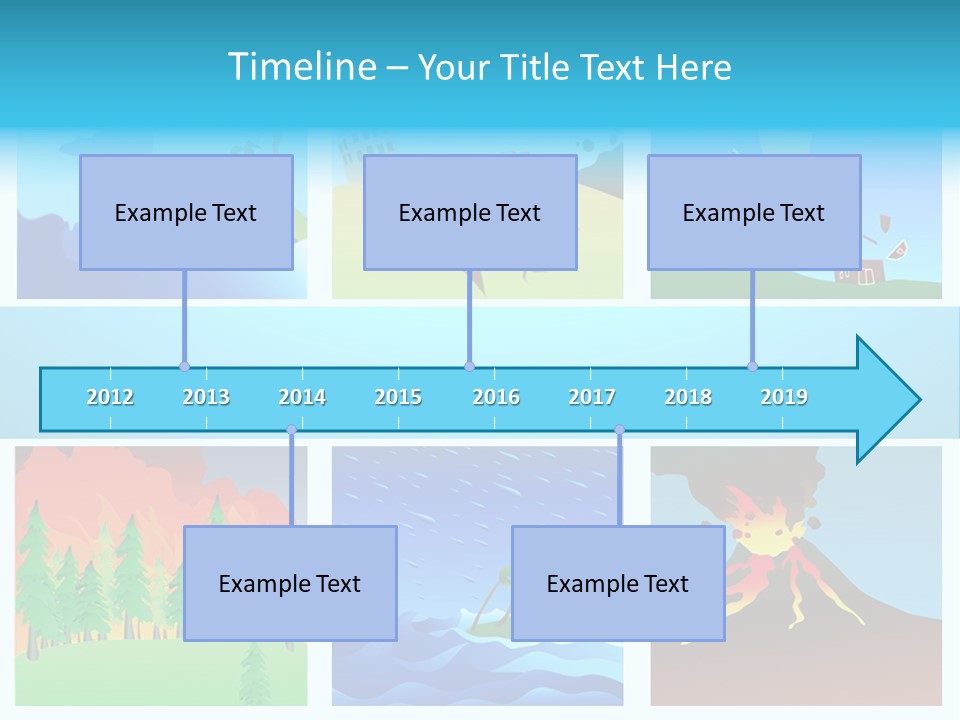 Force Tornado Natural PowerPoint Template