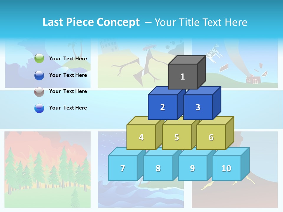Force Tornado Natural PowerPoint Template