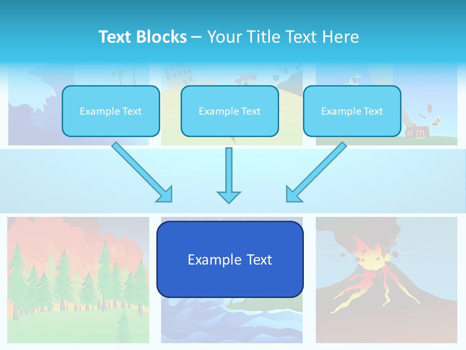 Force Tornado Natural PowerPoint Template