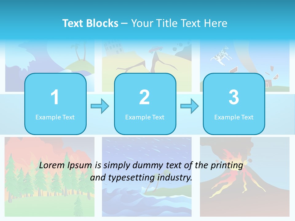 Force Tornado Natural PowerPoint Template