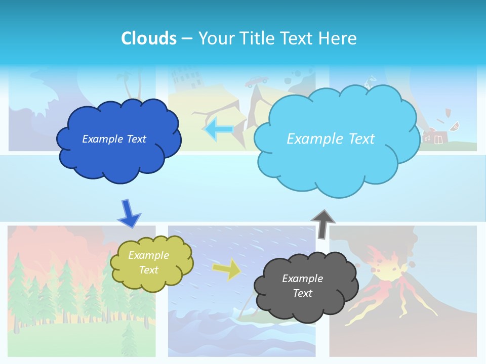 Force Tornado Natural PowerPoint Template