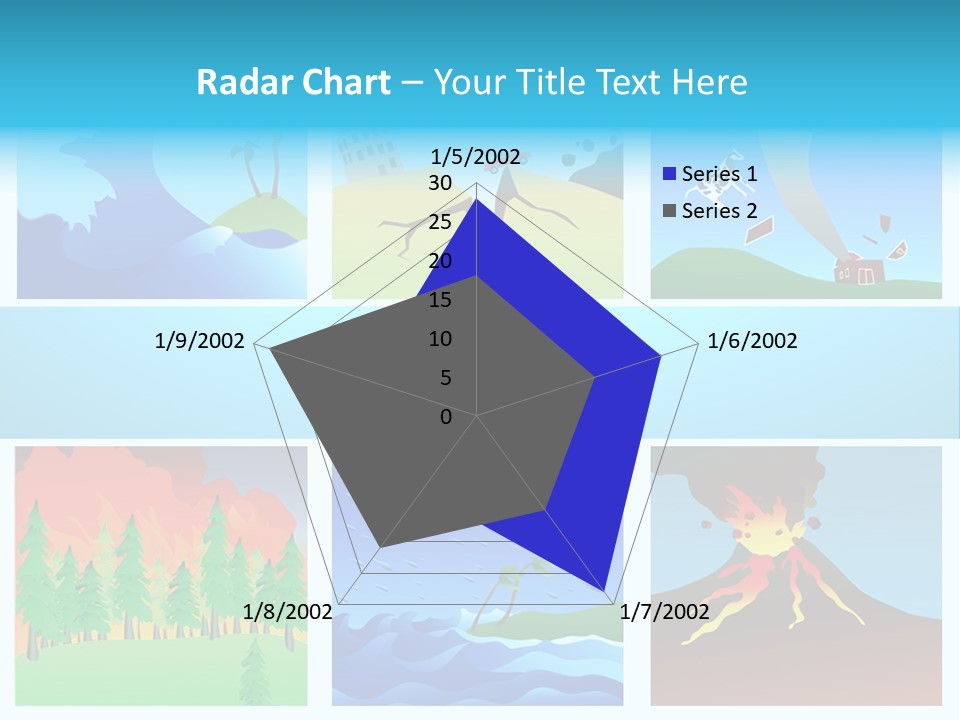 Force Tornado Natural PowerPoint Template