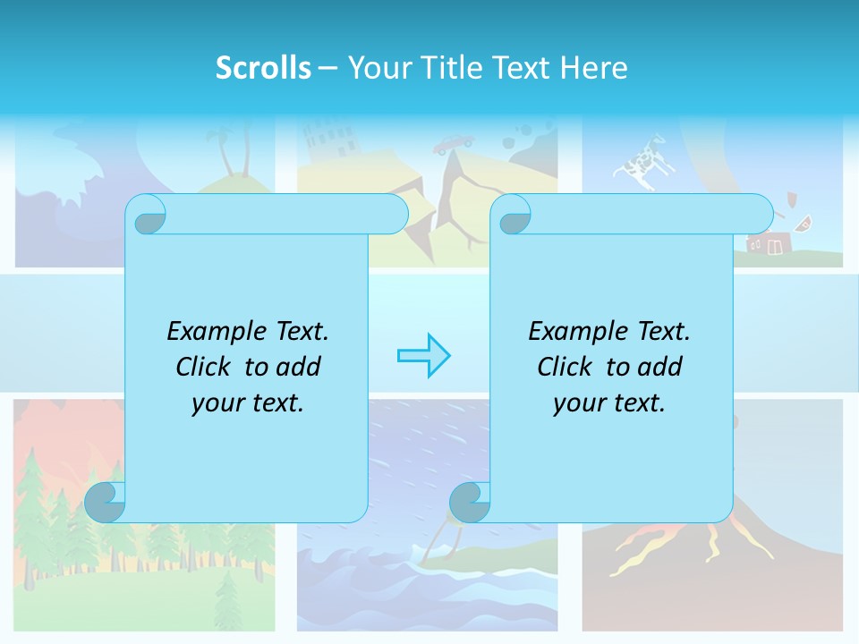 Force Tornado Natural PowerPoint Template