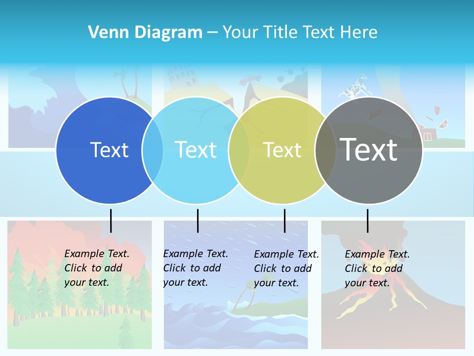 Force Tornado Natural PowerPoint Template