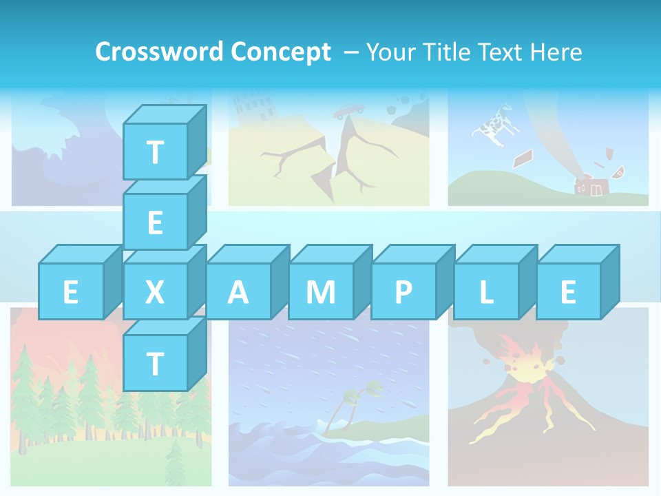 Force Tornado Natural PowerPoint Template