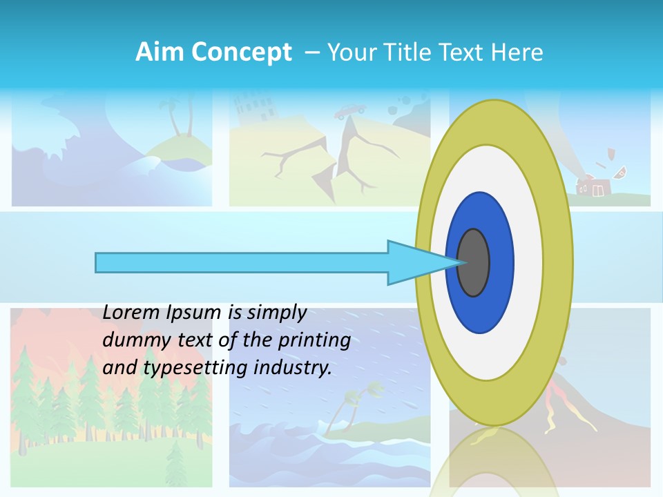 Force Tornado Natural PowerPoint Template