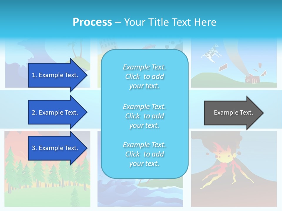 Force Tornado Natural PowerPoint Template