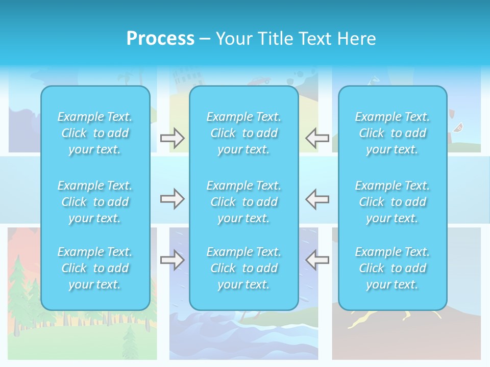 Force Tornado Natural PowerPoint Template