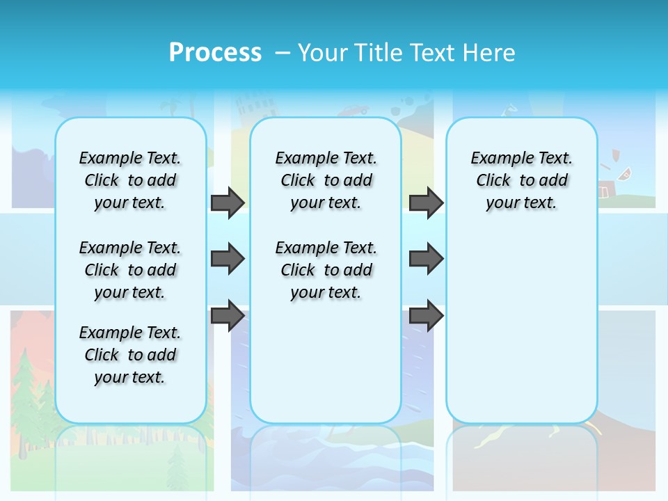 Force Tornado Natural PowerPoint Template