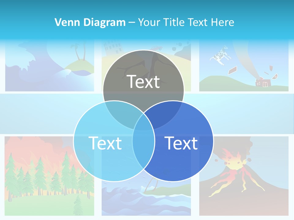 Force Tornado Natural PowerPoint Template