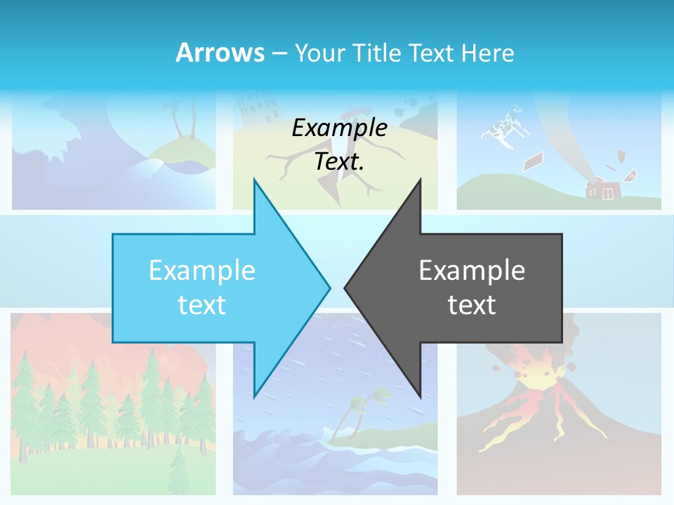 Force Tornado Natural PowerPoint Template