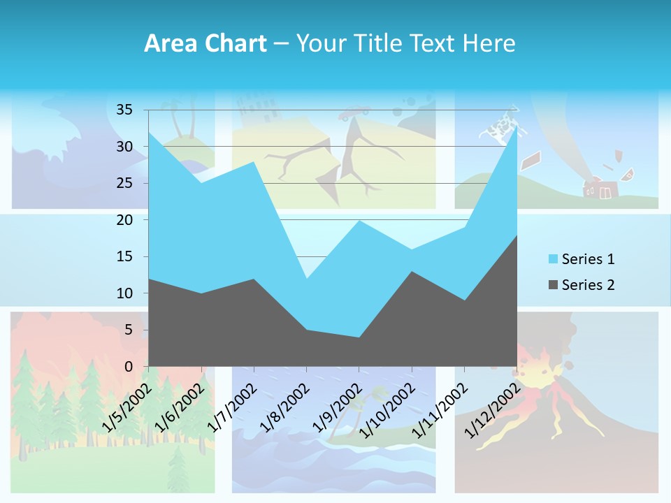 Force Tornado Natural PowerPoint Template