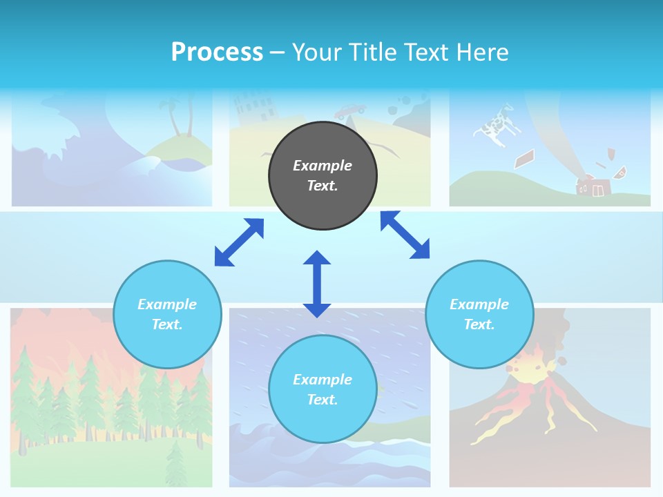 Force Tornado Natural PowerPoint Template