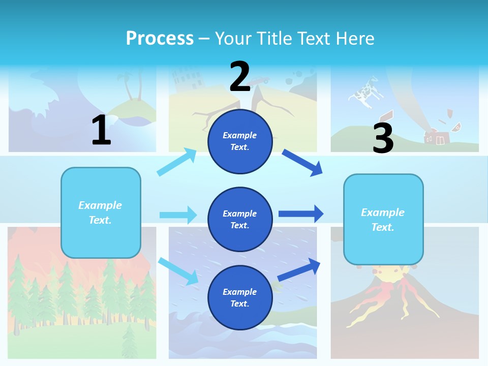 Force Tornado Natural PowerPoint Template