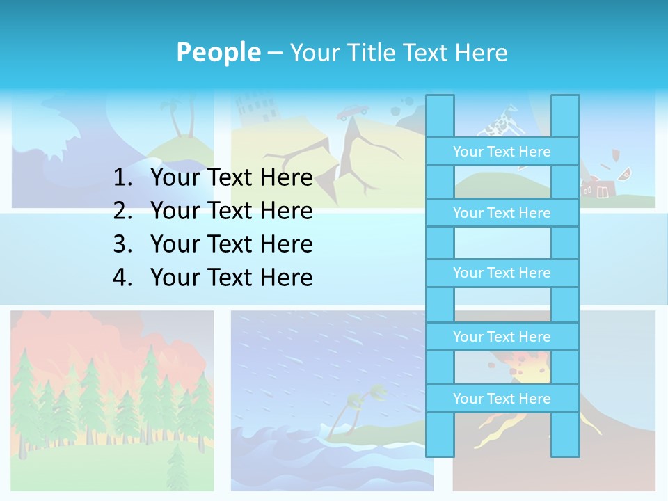 Force Tornado Natural PowerPoint Template