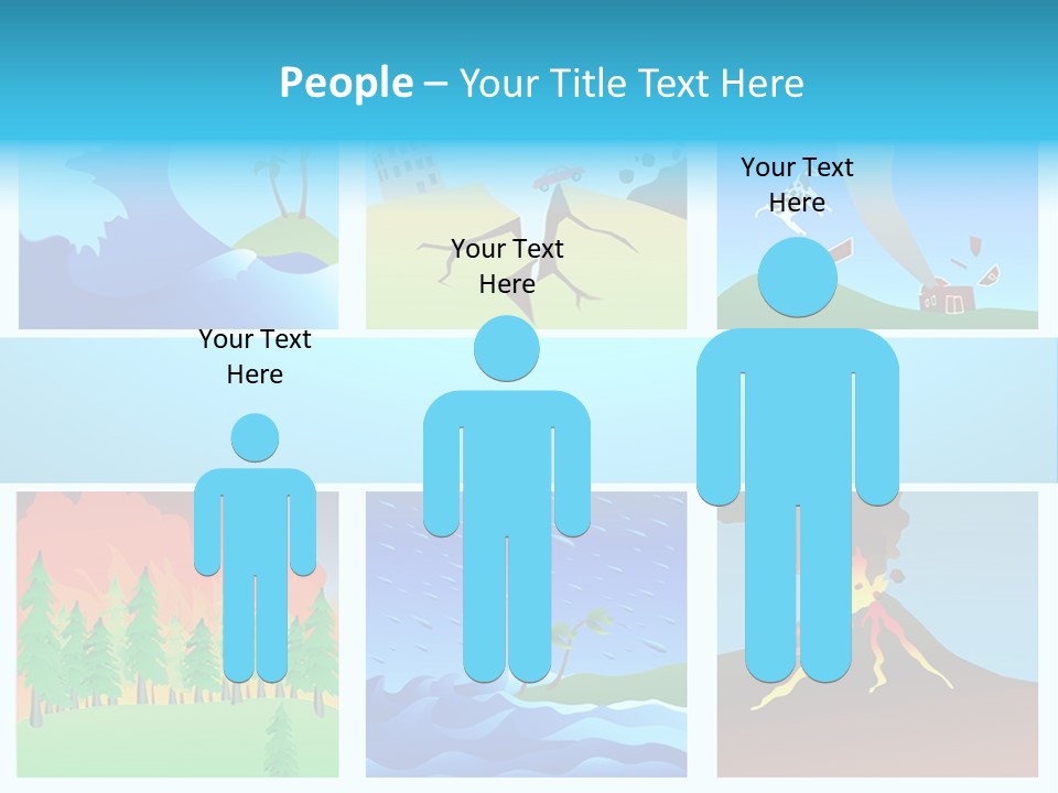 Force Tornado Natural PowerPoint Template
