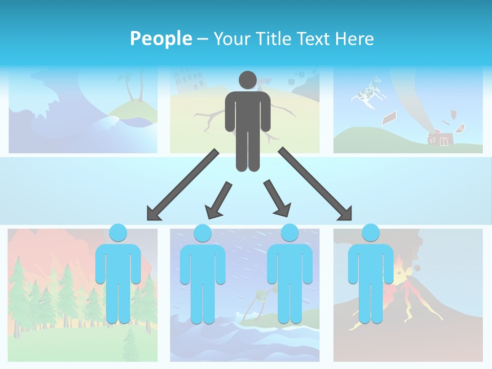 Force Tornado Natural PowerPoint Template