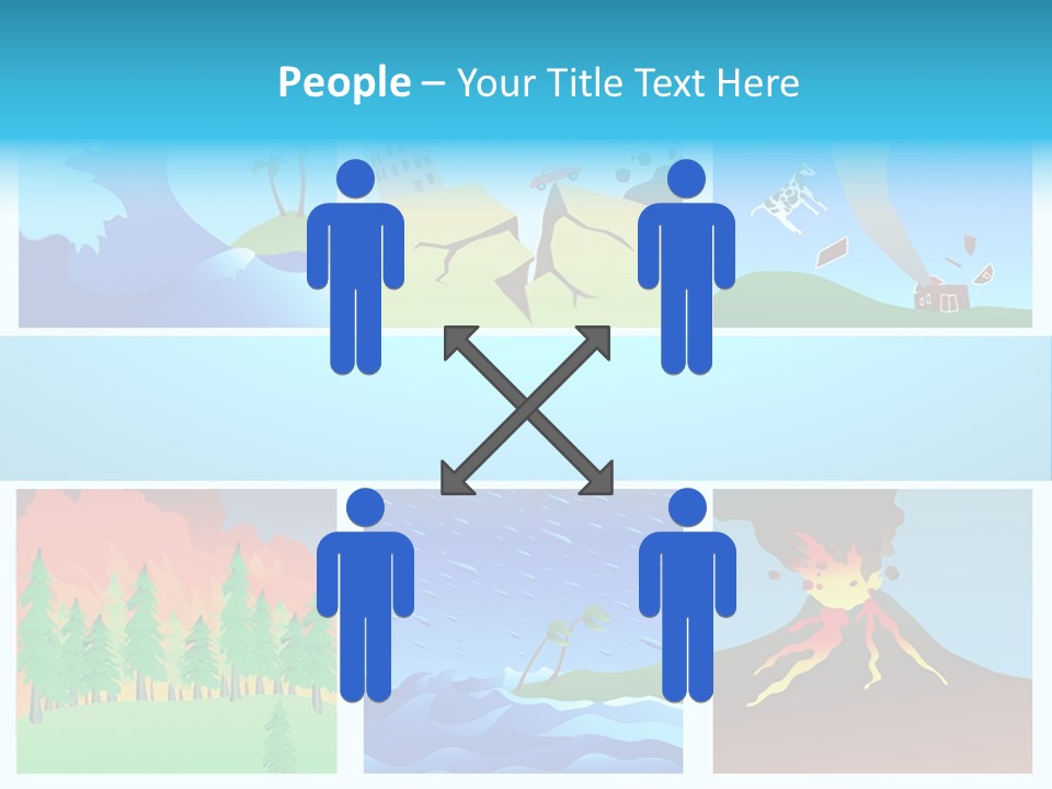 Force Tornado Natural PowerPoint Template