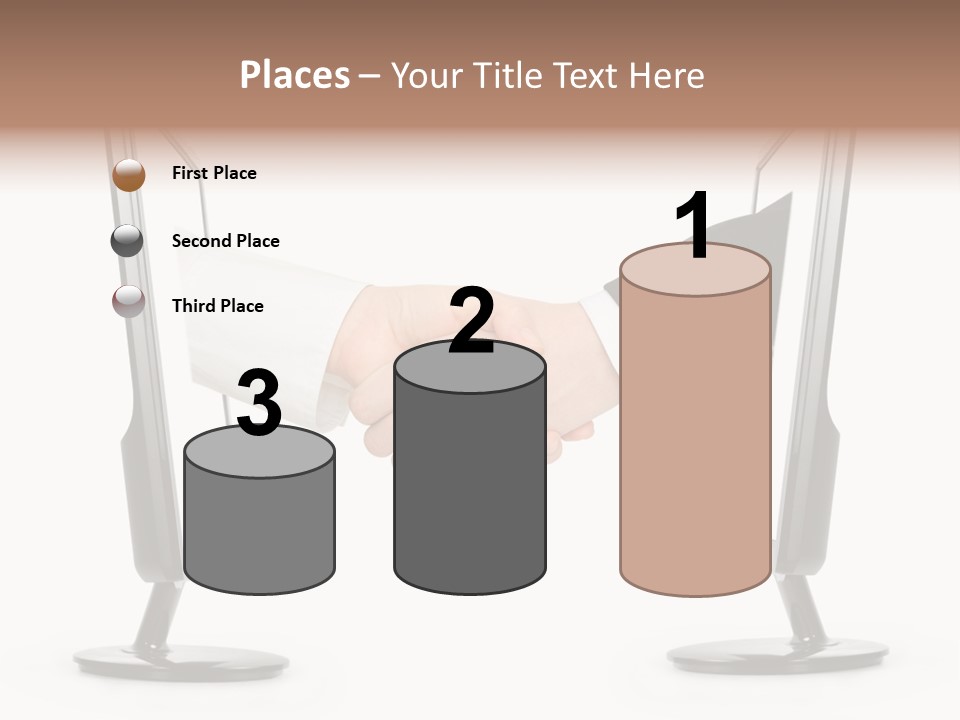 Icon Office Partnership PowerPoint Template