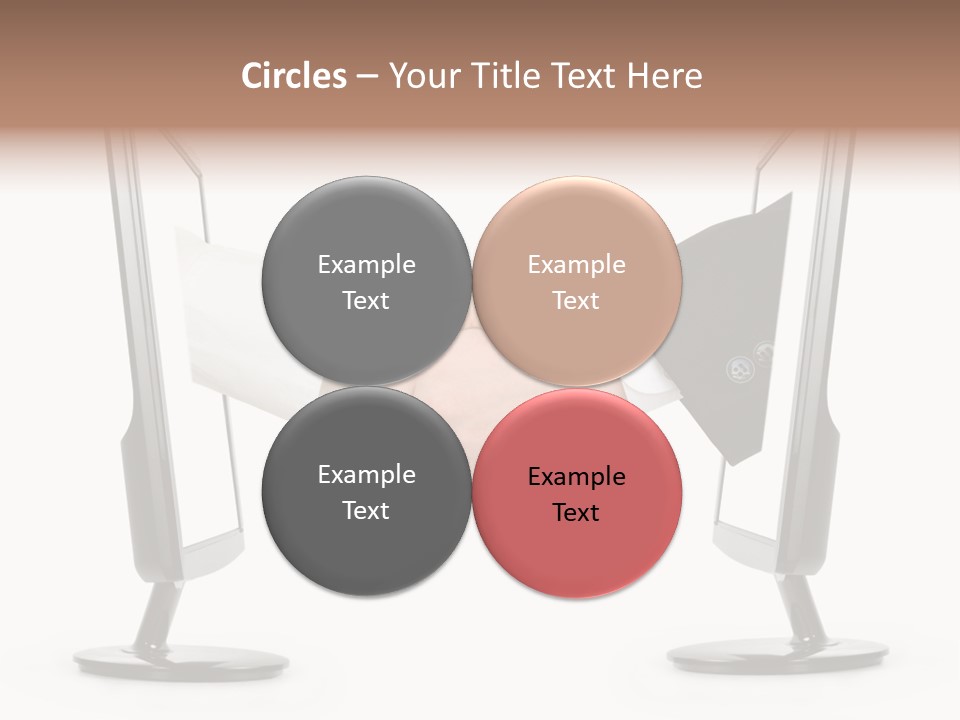 Icon Office Partnership PowerPoint Template