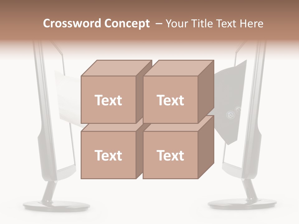 Icon Office Partnership PowerPoint Template