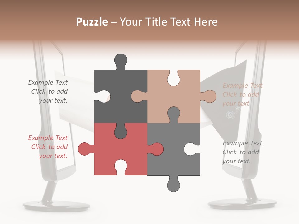 Icon Office Partnership PowerPoint Template
