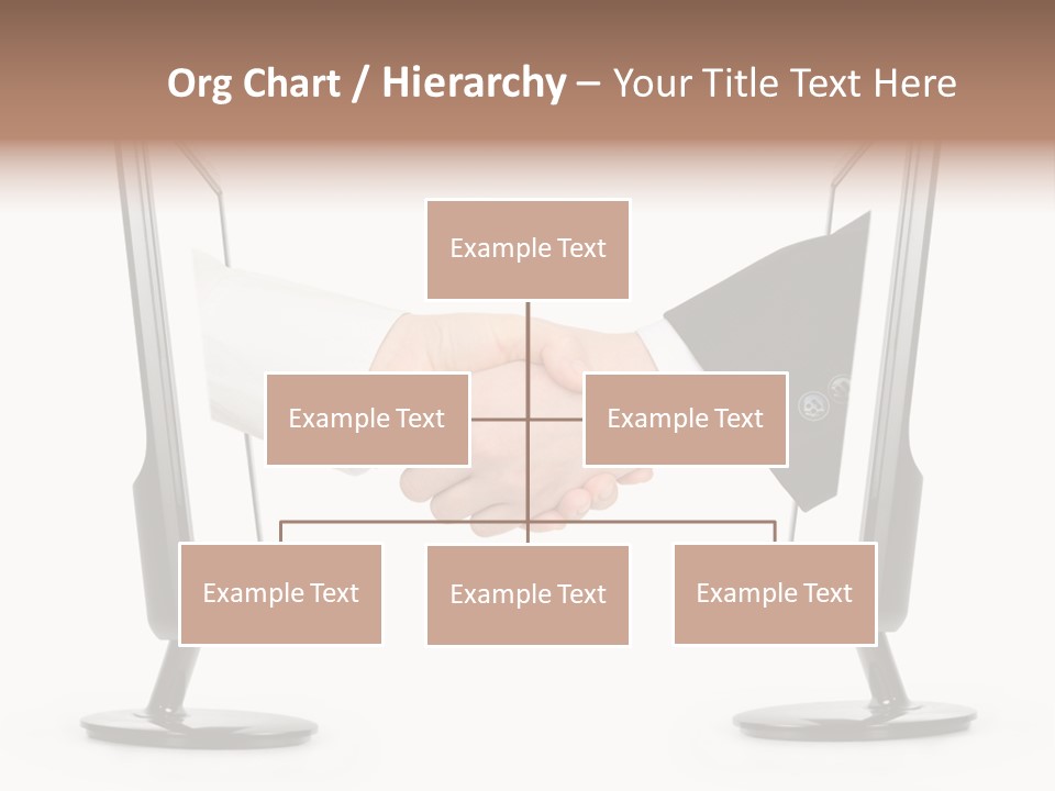 Icon Office Partnership PowerPoint Template