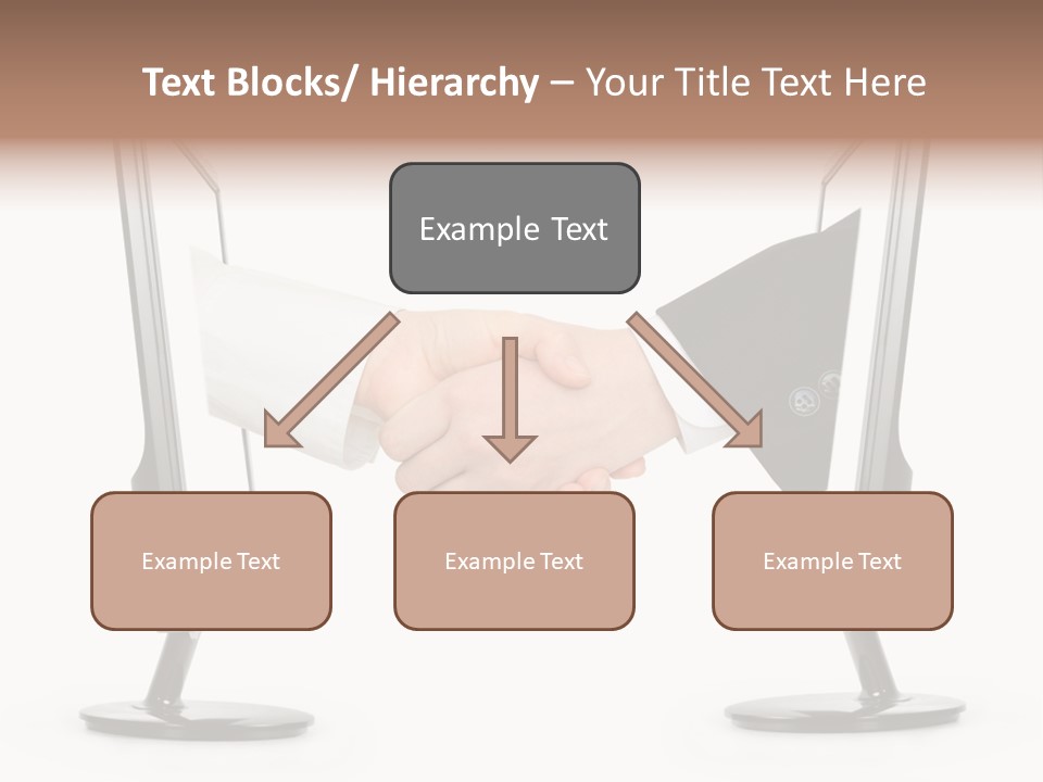Icon Office Partnership PowerPoint Template