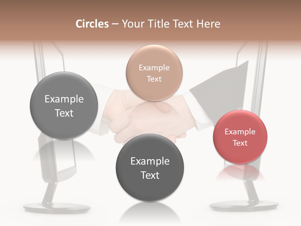 Icon Office Partnership PowerPoint Template