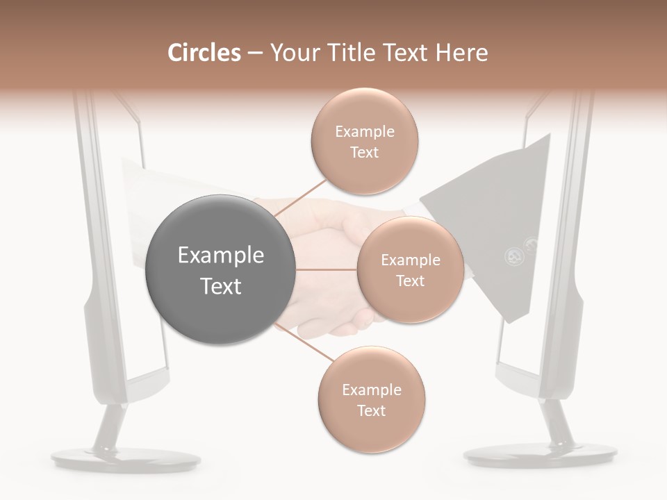 Icon Office Partnership PowerPoint Template