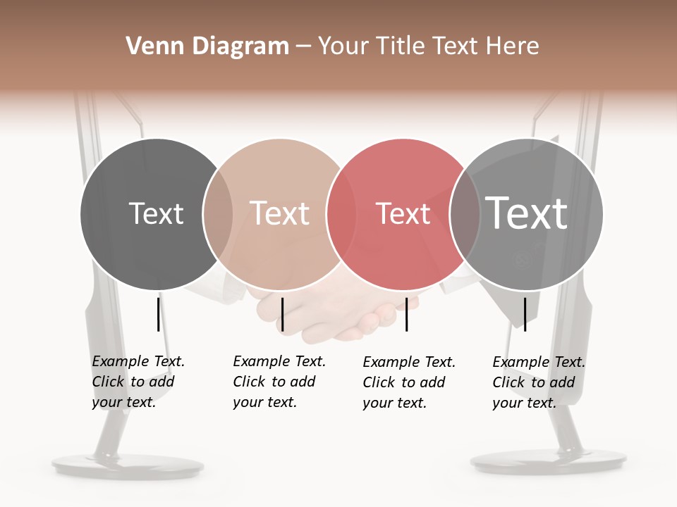 Icon Office Partnership PowerPoint Template