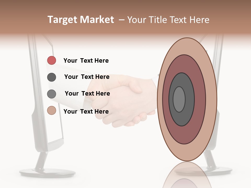 Icon Office Partnership PowerPoint Template